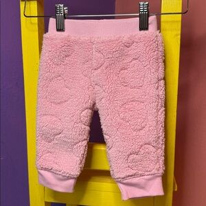 Cat & Jack Pink Baby Pants with Heart Design